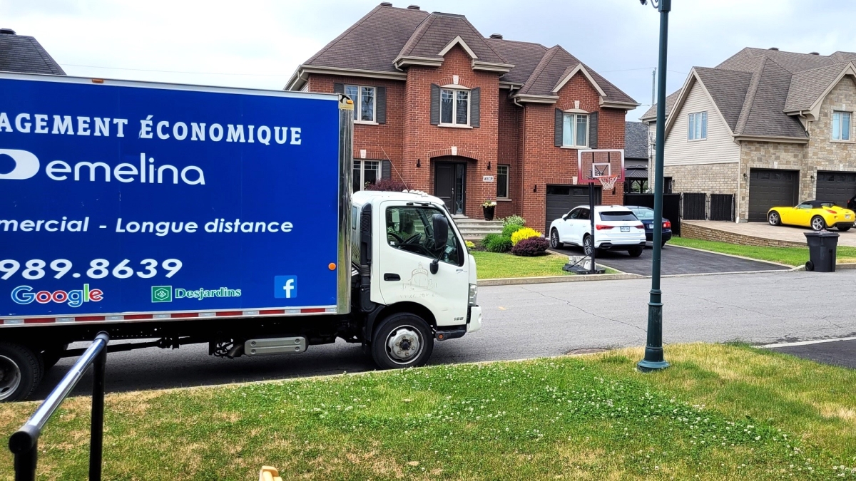 Camion de déménagement Île-des-Soeurs