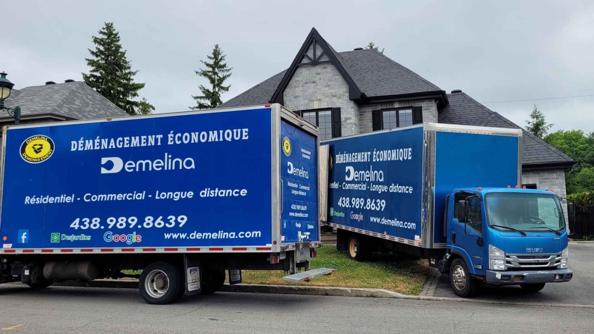camions de déménagement à Montréal