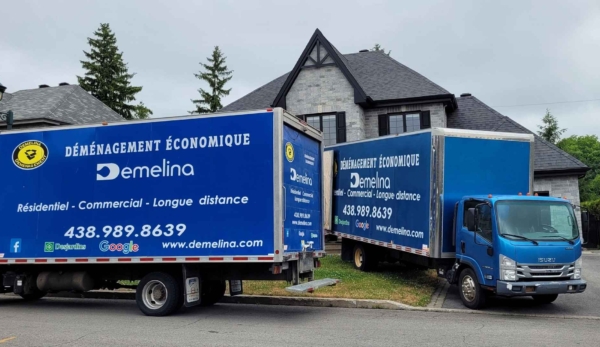 camions de déménagement à Montréal