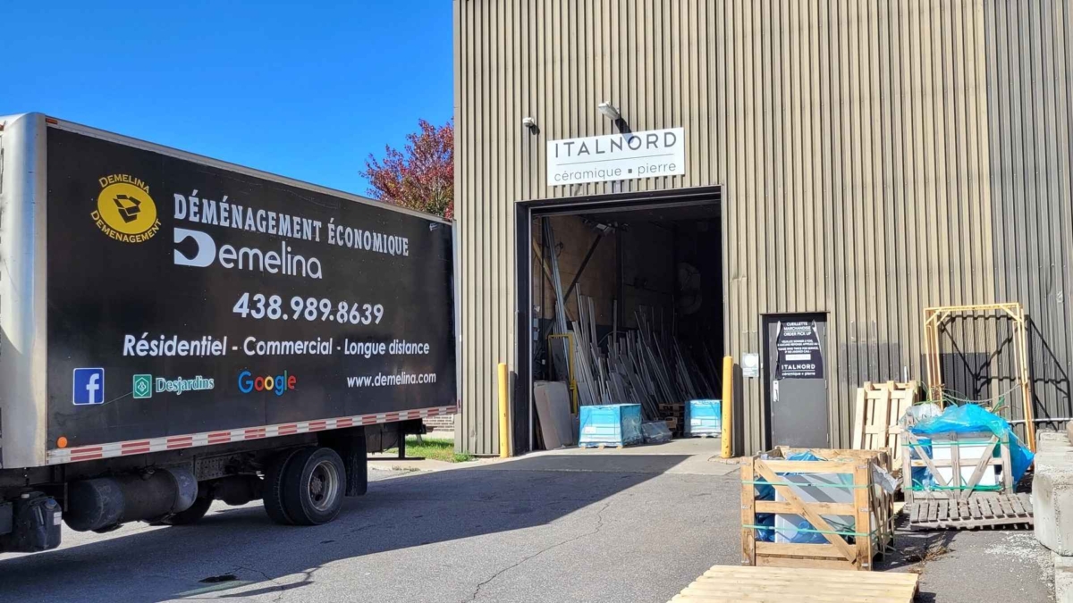 déménagement de materiaux de construction